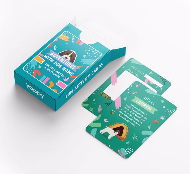 Adventures With {dogsName}: Personalised Activity Cards